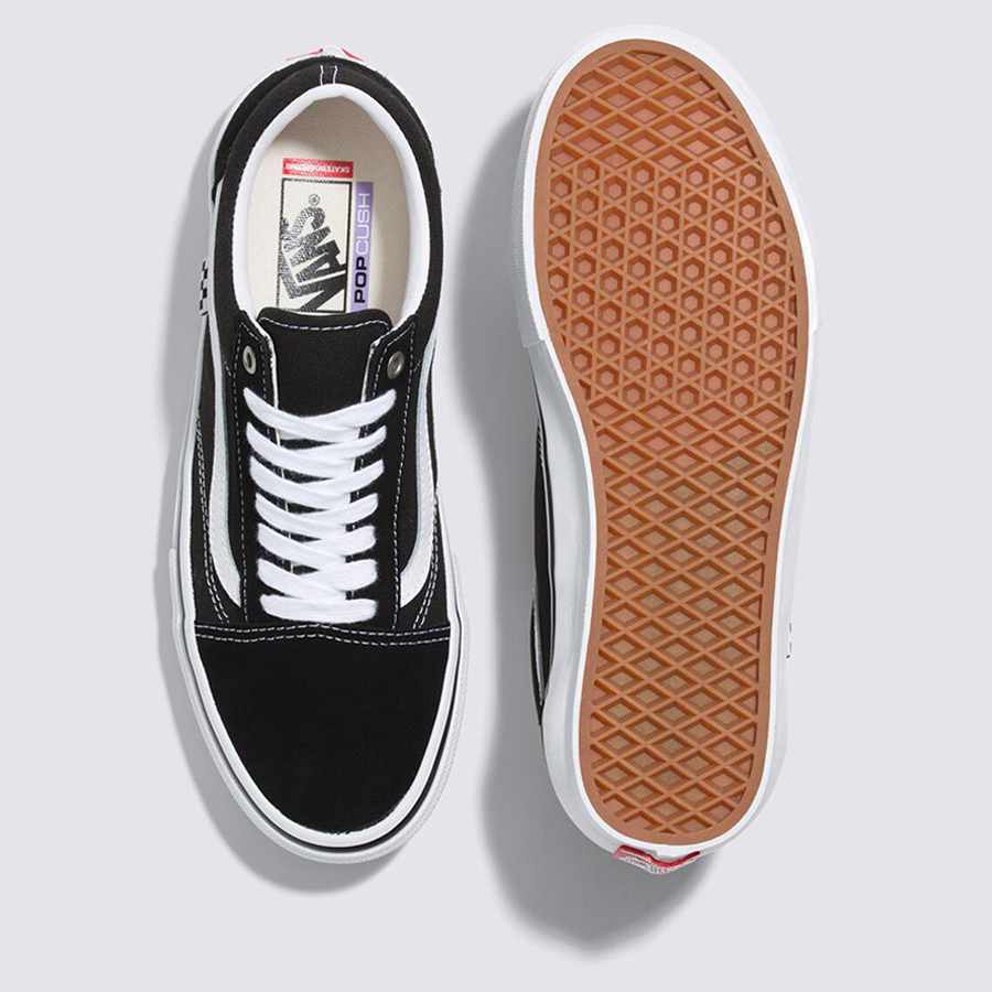 Vans Skate Old Skool Black x White / ヴァンズ スケートクラシック オールドスクール ブラック x ホワイト -  RAWDRIP