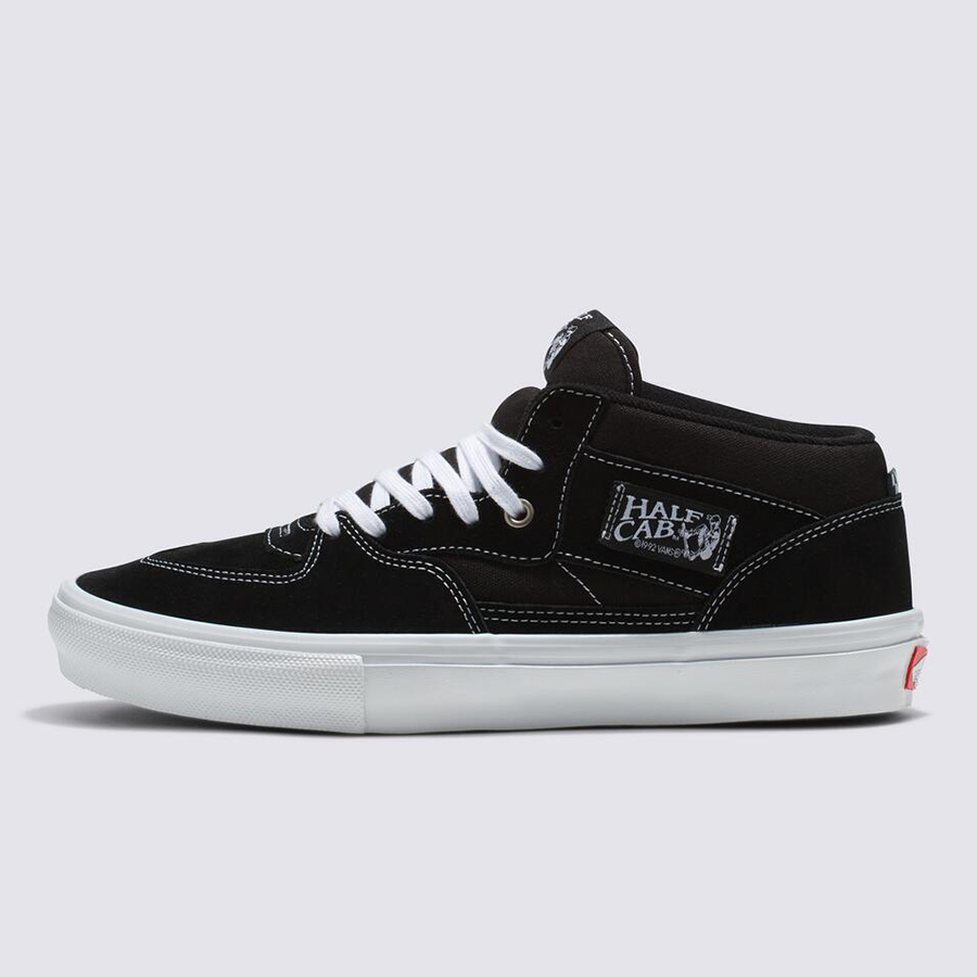 Vans Skate Harf Cab Black x White / ヴァンズ スケートクラシック ハーフキャブ ブラック x ホワイト -  RAWDRIP